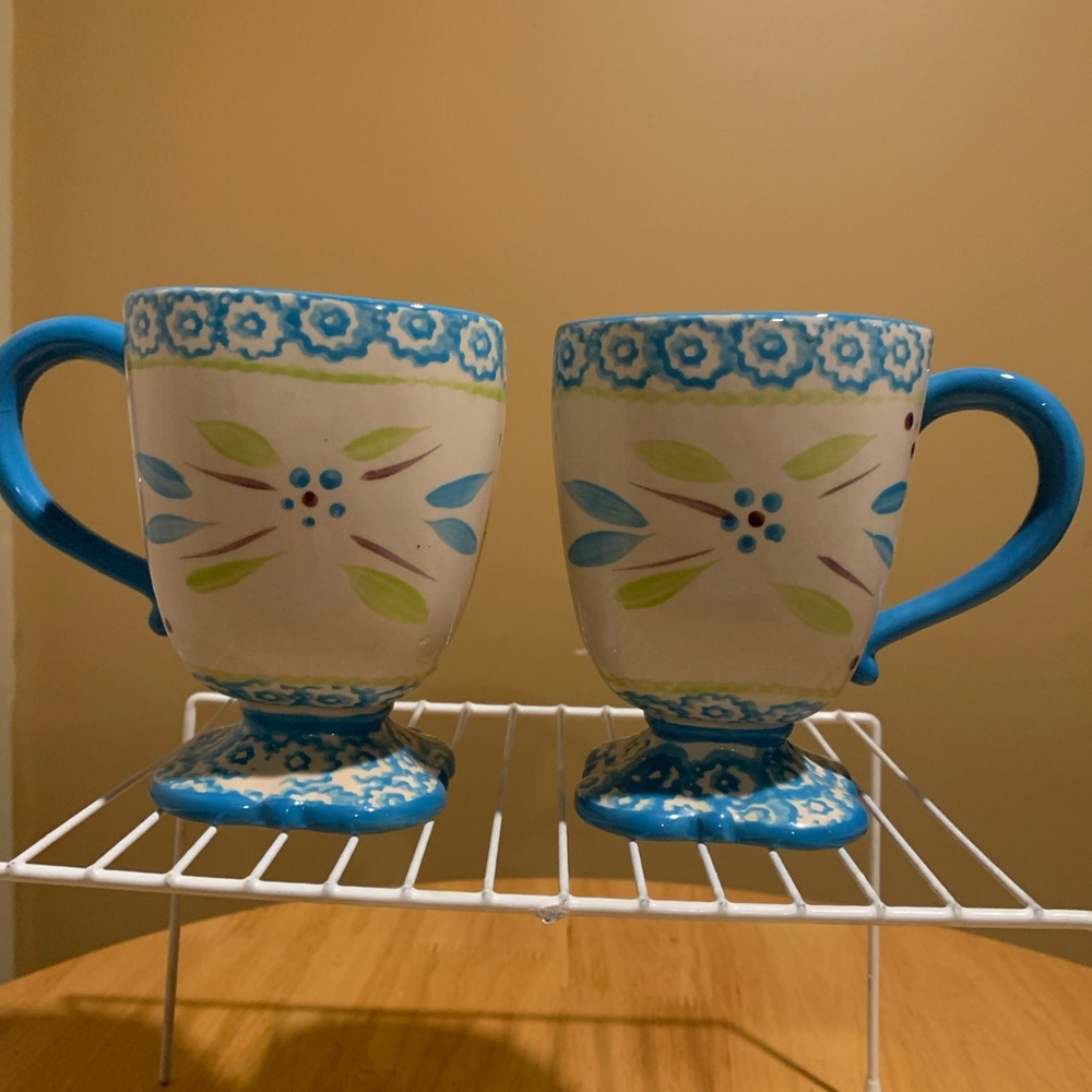 Two Footed Coffee Cups Temp-Tations By Tara